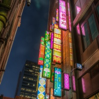 3rd Place Digital – Chinatown Lights by Stan Greenberg