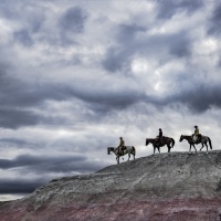 Color 2nd - Big Sky Riders by Mike Shaefer