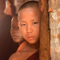 Digital 1st - Novice Monks by Enrique
