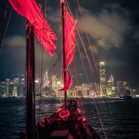 Color 2nd - Cruising on Red Sail by Rohit Kamboj