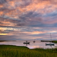 Digital HM - Sunset Over the Bay by Steve Director