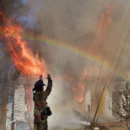 Firefighter by Vivian Lynch