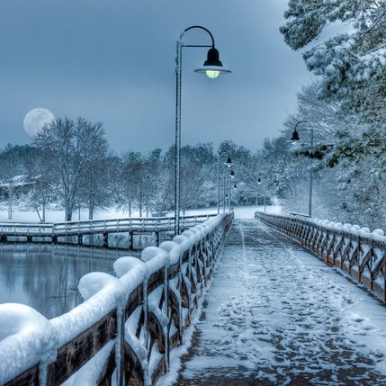Winter in Edgefield by Stan Greenberg