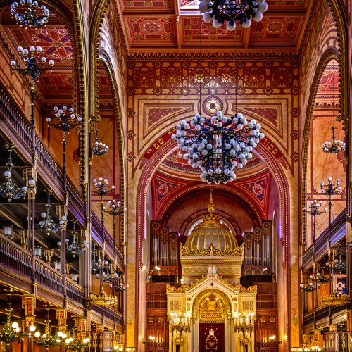 Great Synagogue Budapest by Steve Director