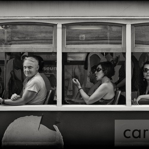 Mono HM - The Tour Bus by Marc McElhaney
