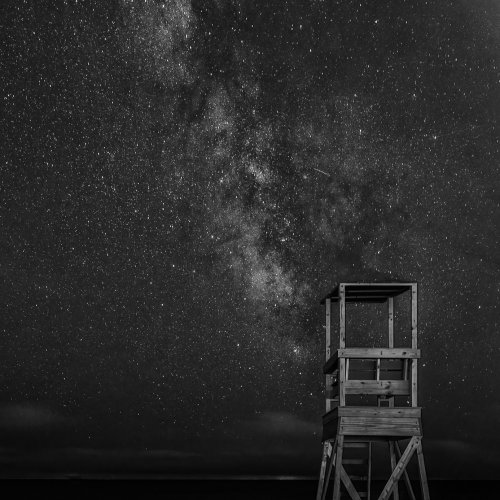 Mono HM_A Costal View of the Milky Way by Steve Director