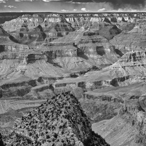 Mono 1st Storm Approaching by Darryl Neill