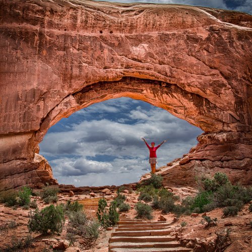 Digital HM - Under the Arch #2 by Stan Greenberg